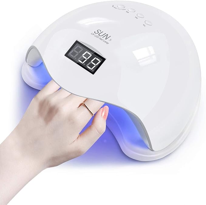 48w 24 LEDs Automatic Sensor LED UV Nail Dryer Nail Curing Nail Art Lamp Manicure Pedicure Tool - Sparkling Nailon