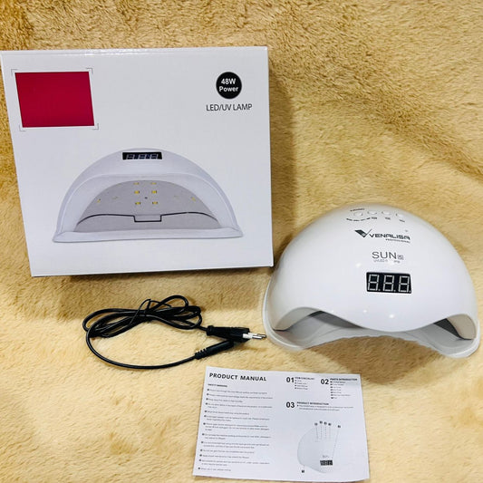 48w 24 LEDs Automatic Sensor LED UV Nail Dryer Nail Curing Nail Art Lamp Manicure Pedicure Tool - Sparkling Nailon